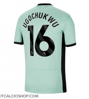 Chelsea Lesley Ugochukwu #16 Terza Maglia 2023-24 Manica Corta